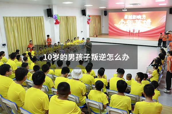 10岁的男孩子叛逆怎么办