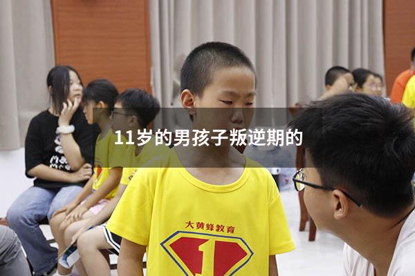 11岁的男孩子叛逆期的（巧妙处理孩子11岁叛逆期）