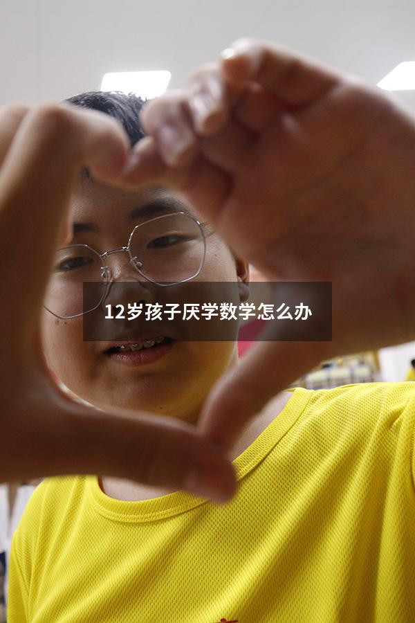 12岁孩子厌学数学怎么办