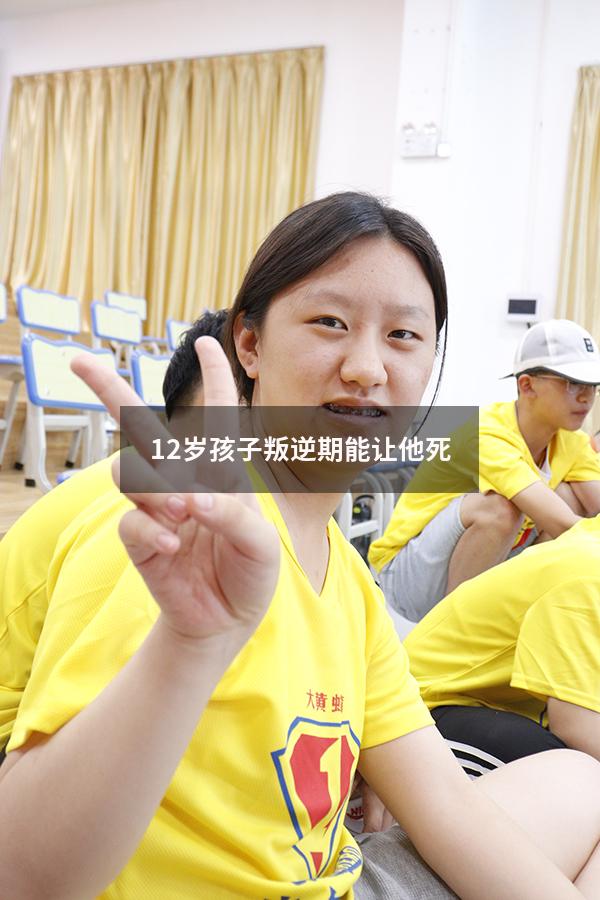 12岁孩子叛逆期能让他死