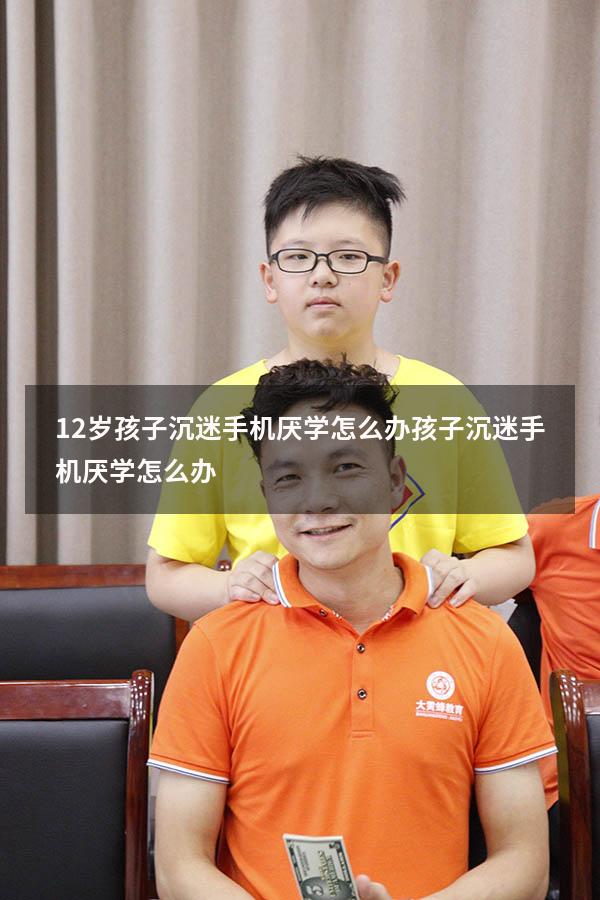 12岁孩子沉迷手机厌学怎么办（孩子沉迷手机厌学怎么办）