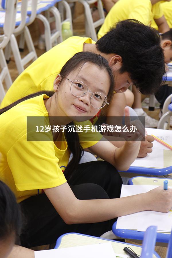 12岁孩子沉迷手机游戏怎么办