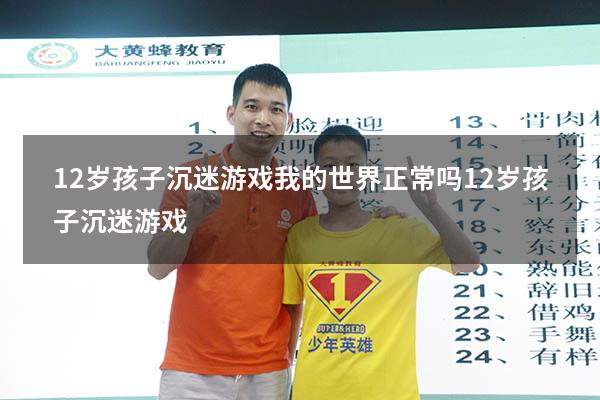12岁孩子沉迷游戏我的世界正常吗（12岁孩子沉迷游戏）