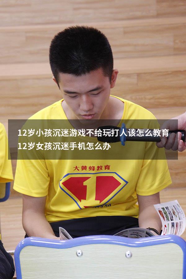12岁小孩沉迷游戏不给玩打人该怎么教育（12岁女孩沉迷手机怎么办）