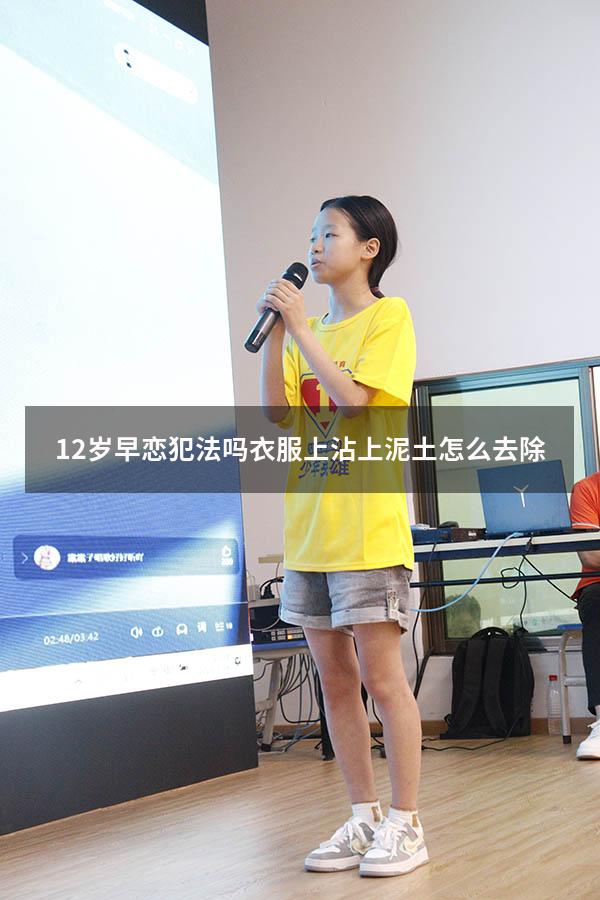 12岁早恋犯法吗衣服上沾上泥土怎么去除