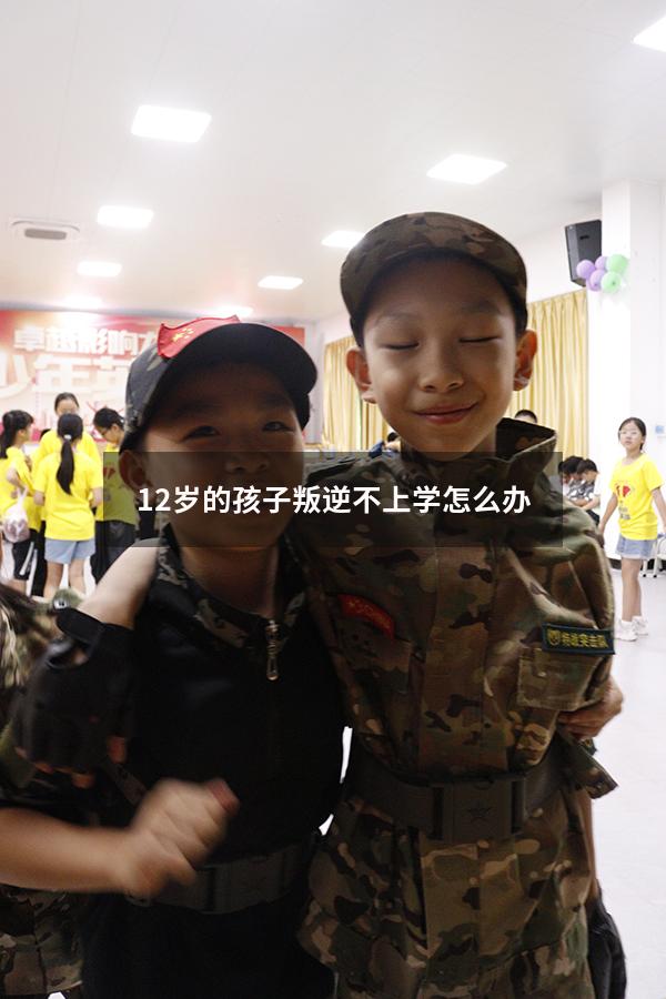 12岁的孩子叛逆不上学怎么办