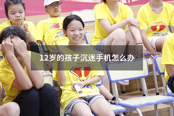 12岁的孩子沉迷手机怎么办