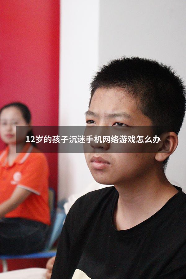 12岁的孩子沉迷手机网络游戏怎么办（二十多岁的儿子沉迷游戏网络怎么办）
