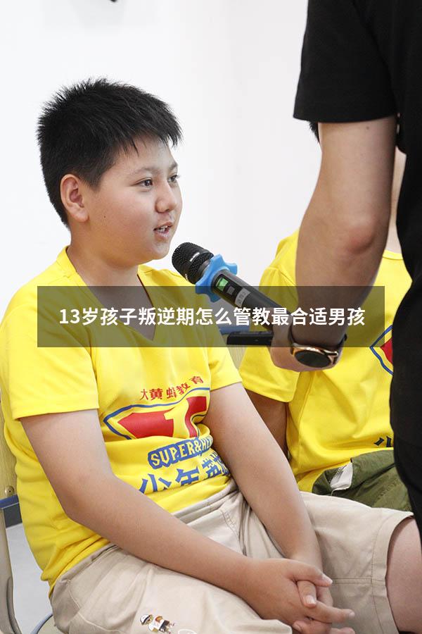 13岁孩子叛逆期怎么管教最合适男孩（13岁的小孩叛逆期到了怎么对付他）