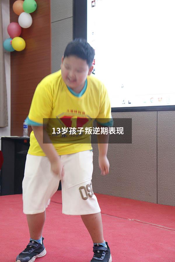 13岁孩子叛逆期表现（小孩十三岁就开始叛逆期怎么解决）