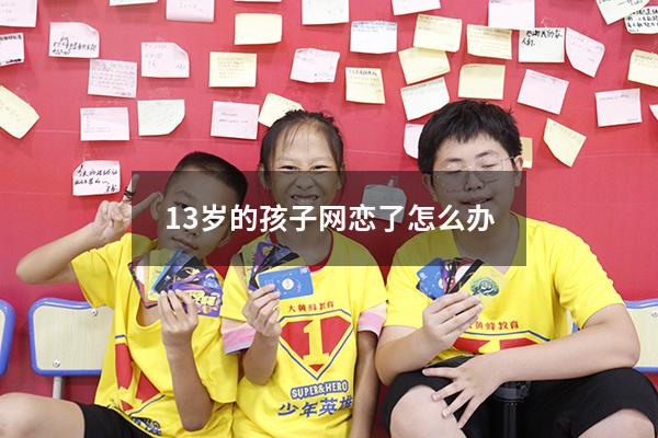 13岁的孩子网恋了怎么办