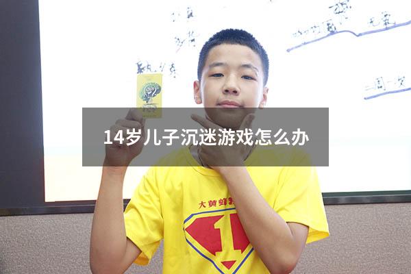 14岁儿子沉迷游戏怎么办