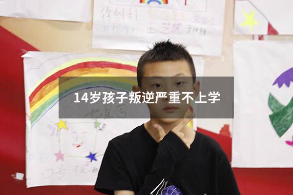 14岁孩子叛逆严重不上学（14岁女孩叛逆期该如何教育）