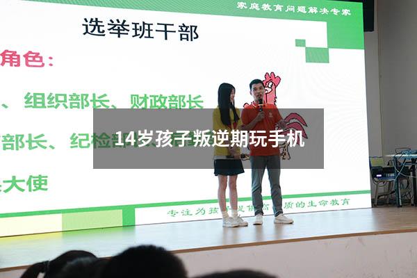 14岁孩子叛逆期玩手机