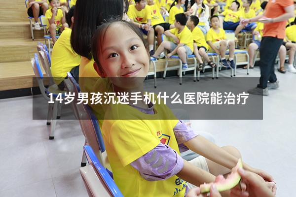 14岁男孩沉迷手机什么医院能治疗