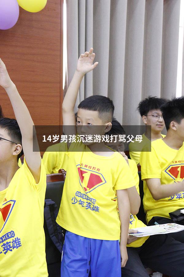 14岁男孩沉迷游戏打骂父母
