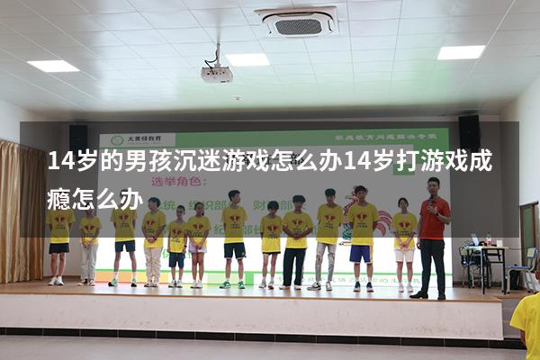 14岁的男孩沉迷游戏怎么办（14岁打游戏成瘾怎么办）