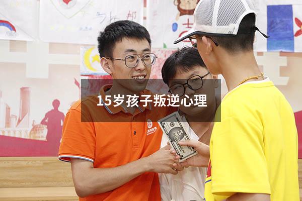 15岁孩子叛逆心理