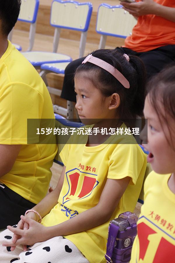 15岁的孩子沉迷手机怎样处理