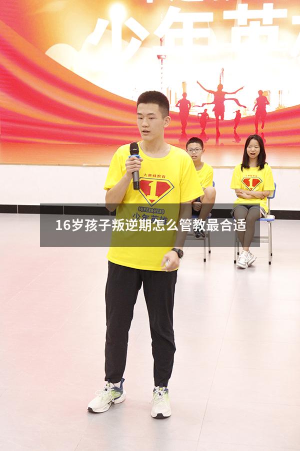 16岁孩子叛逆期怎么管教最合适（六岁的孩子叛逆怎么办）