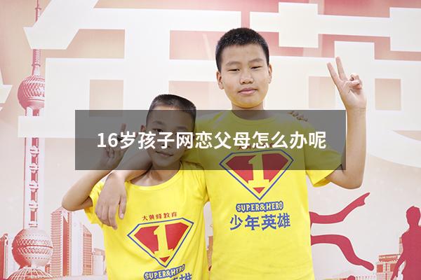 16岁孩子网恋父母怎么办呢