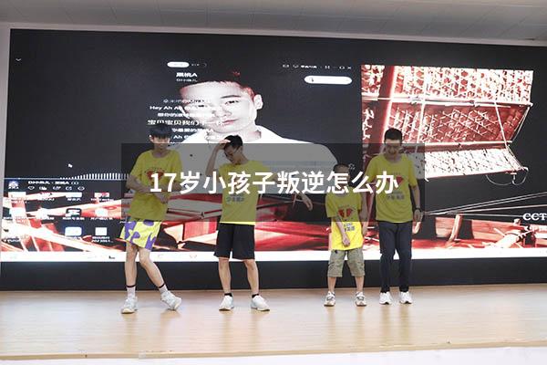 17岁小孩子叛逆怎么办（十七岁孩子叛逆期怎么教育）