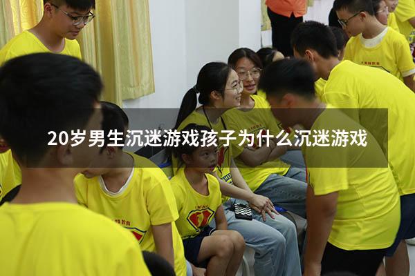 20岁男生沉迷游戏（孩子为什么沉迷游戏）