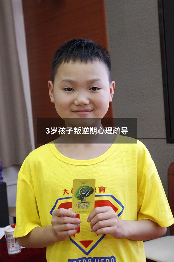 3岁孩子叛逆期心理疏导（经常挨骂的孩子心理）