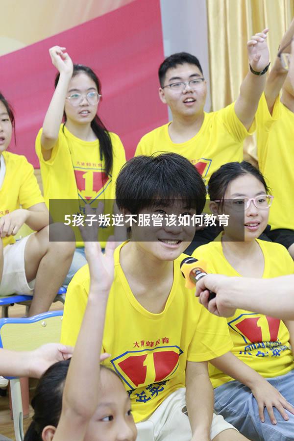 5孩子叛逆不服管该如何教育