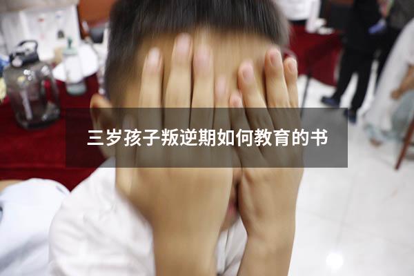 三岁孩子叛逆期如何教育的书