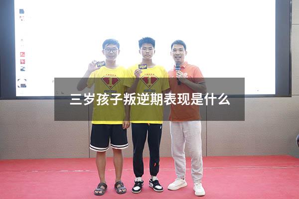 三岁孩子叛逆期表现是什么