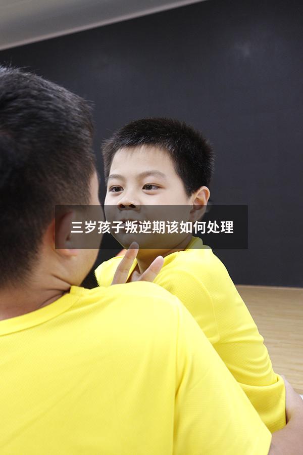 三岁孩子叛逆期该如何处理
