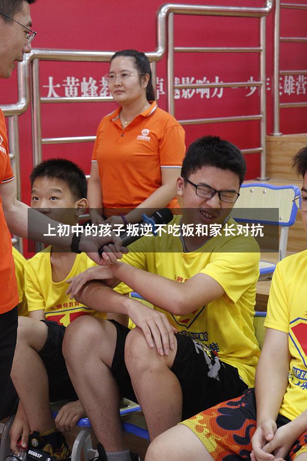 上初中的孩子叛逆不吃饭和家长对抗