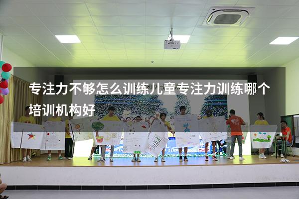 专注力不够怎么训练（儿童专注力训练哪个培训机构好）