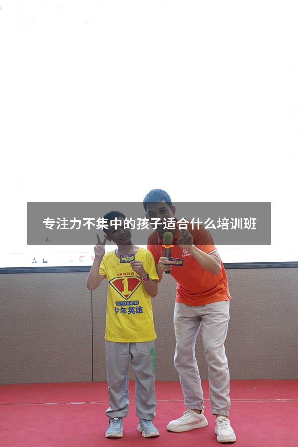 专注力不集中的孩子适合什么培训班