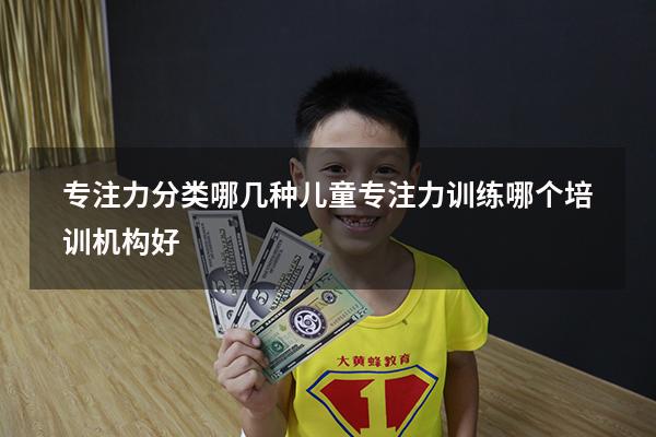 专注力分类哪几种（儿童专注力训练哪个培训机构好）