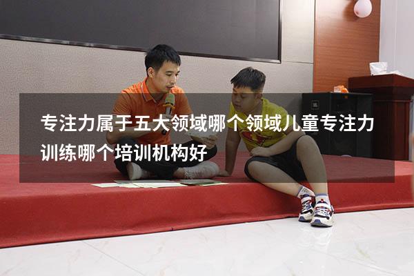 专注力属于五大领域哪个领域（儿童专注力训练哪个培训机构好）