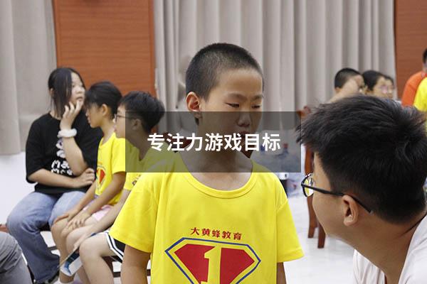 专注力游戏目标
