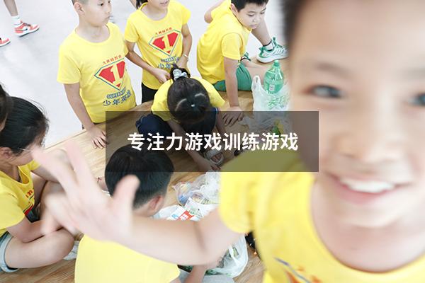 专注力游戏训练游戏