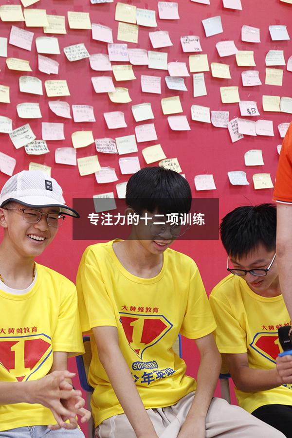 专注力的十二项训练