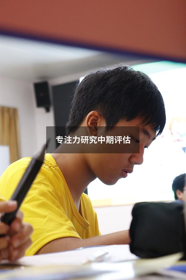 专注力研究中期评估