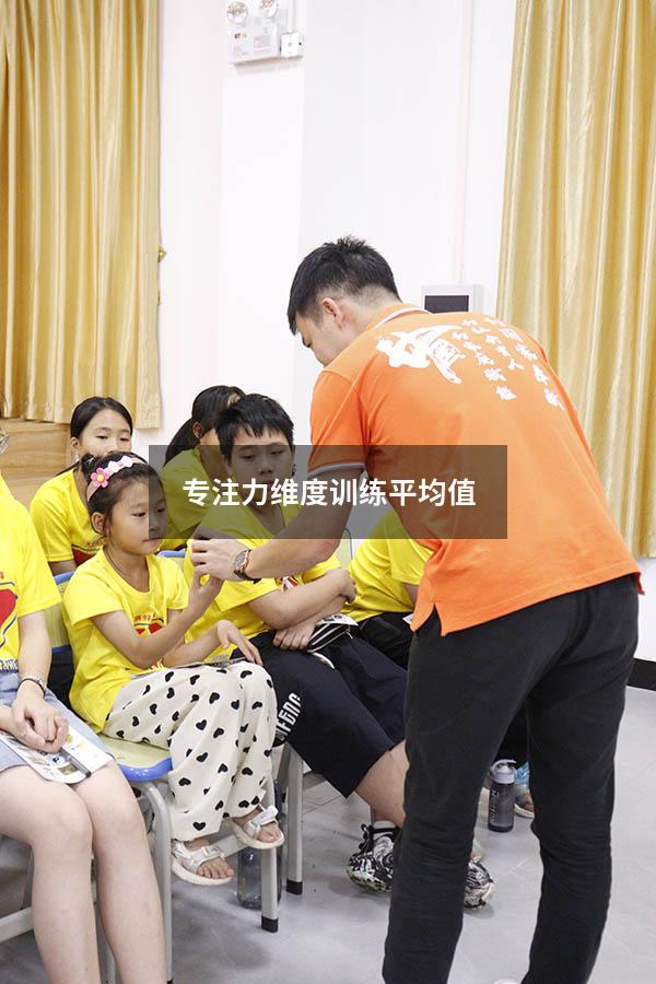 专注力维度训练平均值42.6
