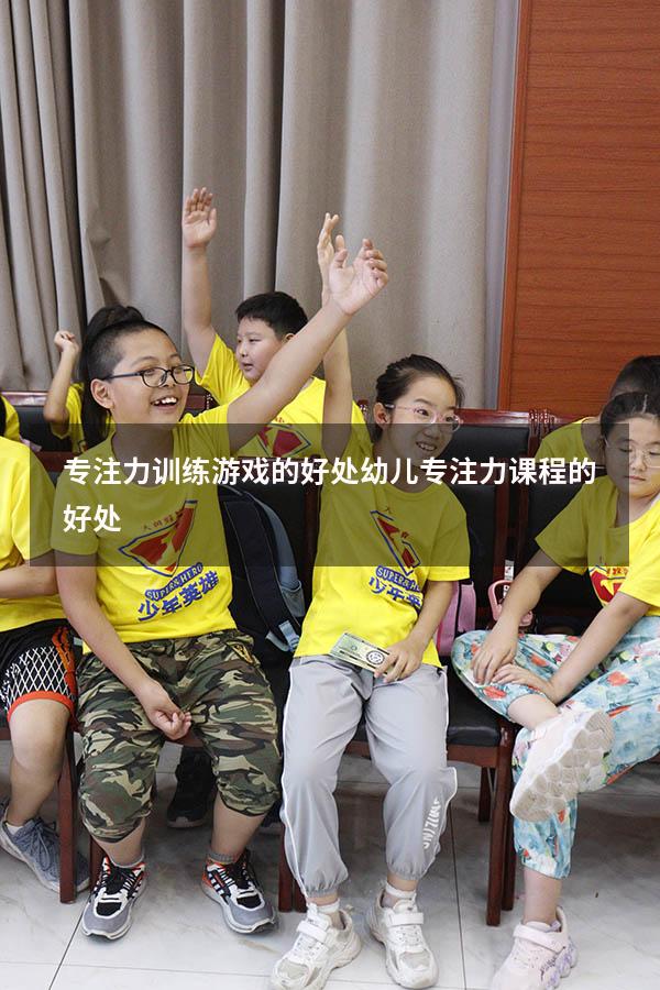专注力训练游戏的好处（幼儿专注力课程的好处）