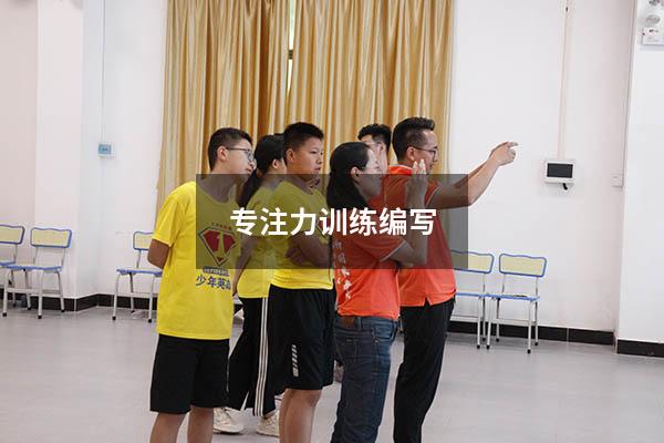 专注力训练编写