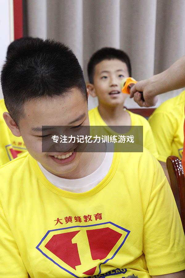 专注力记忆力训练游戏