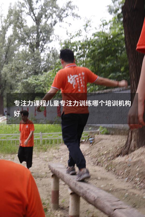 专注力课程（儿童专注力训练哪个培训机构好）