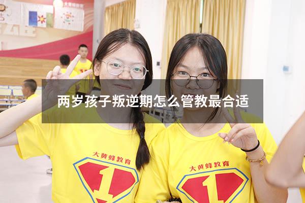 两岁孩子叛逆期怎么管教最合适
