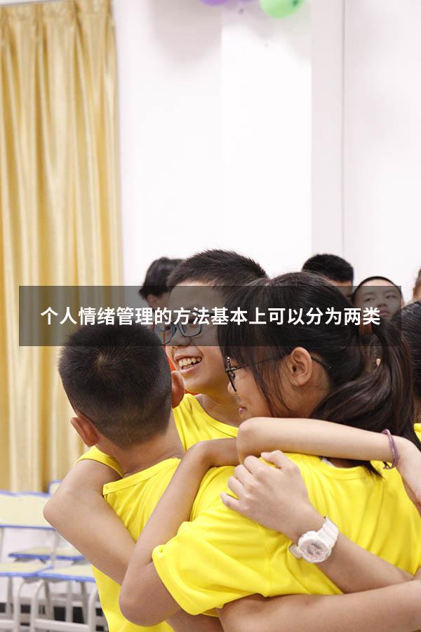 个人情绪管理的方法基本上可以分为两类