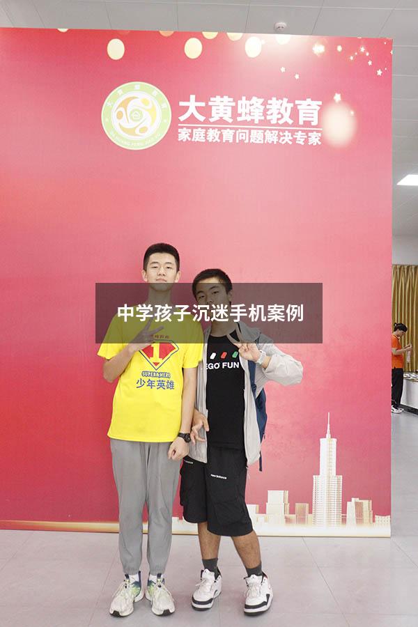 中学孩子沉迷手机案例（青少年沉迷手机的案例）