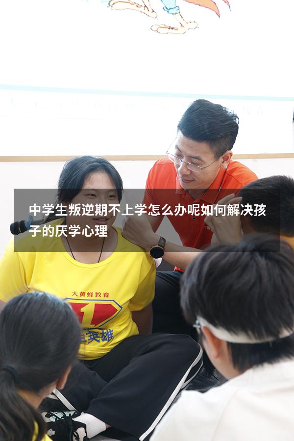 中学生叛逆期不上学怎么办呢，如何解决孩子的厌学心理？（中学生叛逆不想上学怎么办）